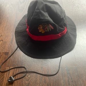 Black hawks bucket hat